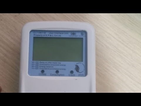 Codes To Activate and Trouble Shoot CLOU Smart Meter, And other Codes.