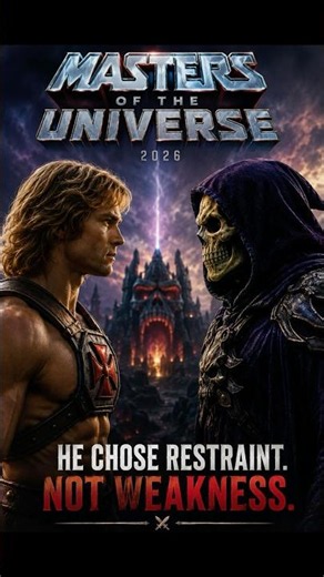 ⚔️He Knows How to Use Power — He Just Chooses Not To丨Masters of the Universe #shorts #movie #fantasy