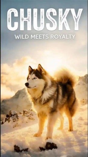 Chusky | Chow Chow + Siberian Husky Mix #Chusky #DogMix #ViralShorts