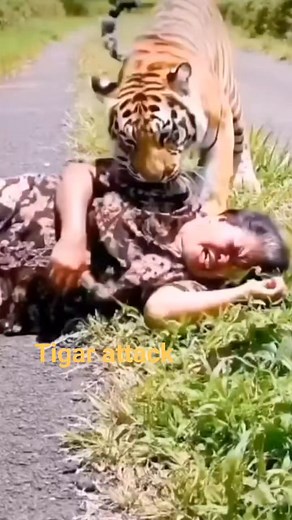 Tigar attack wildlife animal planet #animal #tigar #attek #reel #fbreel #viral | Ganesh Gupta