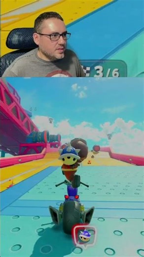Mario Kart World - Blue Shell Incoming.. GAME OVER!! #shorts