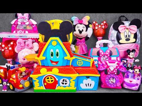 Ultimate Satisfying Unboxing Minnie Mouse Kitchen Cooking & Funhouse Toy Set | Review Toys ASMR