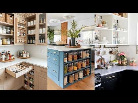 Best Kitchen Organization Ideas for Home | Smart & Space-Saving Kitchen Storage Hacks 2026
