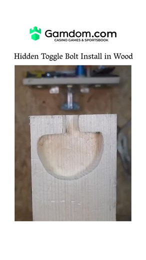 spectr.iq on Instagram: "The video tutorial shows a hands-on method for installing a toggle bolt into softwood using a drill to create a recessed anchor, ideal for securely mounting shelves or brackets without visible hardware. Posted on 13 January 2026 by Indonesian creator @sstrongerrr , whose bio hints at humorous content, it amassed 2.1 million views and 1,240 likes within a day, with replies in Indonesian praising the clever simplicity. This technique leverages toggle bolts' spring-loaded w