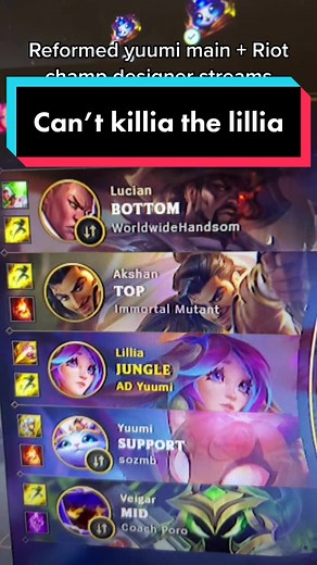 Lillia only. Fear the deer