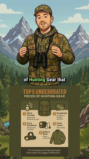 34K views · 397 reactions | Everyone brags about their bow or rifle… But these 5 underrated pieces of gear are the real MVPs of the hunt. They won’t make flashy Instagram posts — but they’ll save your hunt when it counts.  What’s one piece of gear you never leave behind? #HuntingGear #DeerHunting #WhitetailHunting #Bowhunting #HuntingSeason #OutdoorLife | Hunter's Wholesale | Facebook