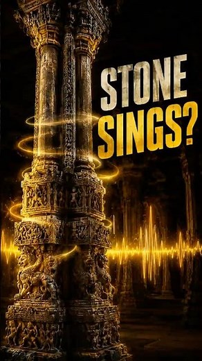 These stone pillars actually play music! 😲