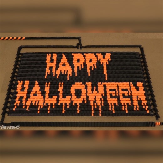 51K views · 2.1K reactions | the SPOOKIEST chain reaction ever!   慄‍♀️ | Hevesh5 | Facebook