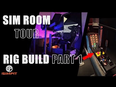 Sim Room Tour/Rig Build Off Part 1 - Center Console