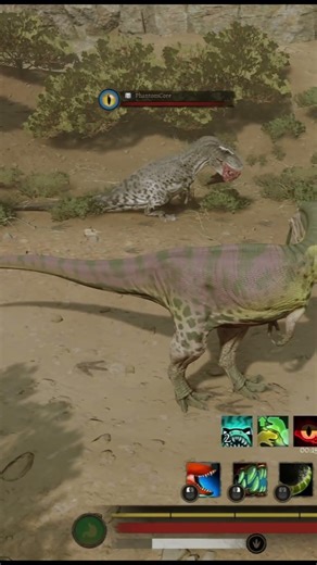 new dasp tail attack #dinosaur #daspletosaurus #pathoftitans #pvp #gaming #tyrannosaurus