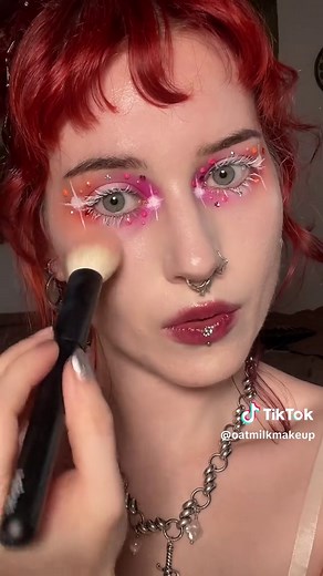 a few more pride looks inspired by the nonbinary, lesbian, and pan flags yay! 🏳️‍🌈 products- 1.nonbinary @glistencosmetics wet liner in cola and milk @trixiecosmetics teletubbies palette @ritueldefille lip oil in black thorn (i forgot what the other lip products were but that was the main one) 2.lesbian @kaleidosmakeup the escape pod palette @lhcosmetics color palette @aboutfacebeauty eye paint in white noise, blush in raunchy @halfmagicbeauty rhinestones @glistencosmetics white mascara, wet l