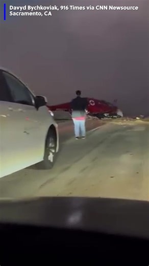 Video shows the moment a medical helicopter crashed on a highway, critically injuring three people aboard. | WTOC-TV