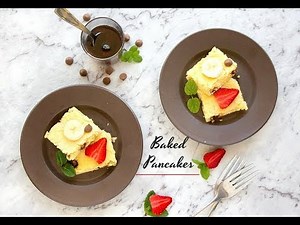 10 Minute Oven Baked Pancakes