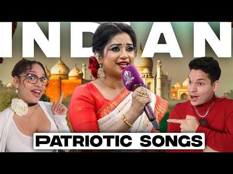 India's Patriotic songs are GORGEOUS and we had no idea... Latinos react