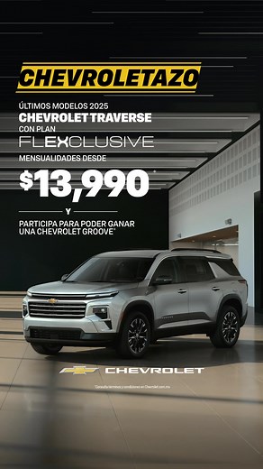 Viaja a gusto con amplio espacio, tecnología y conectividad de Chevrolet Trax y paga en mensualidades desde $13,990 | Chevrolet