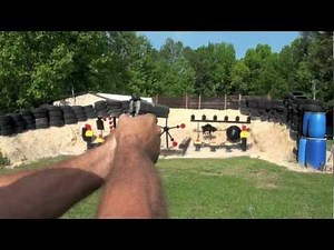 AMT Javelina 10mm Pistol Shooting