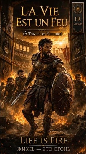 Spartacus in French — Through the Flames | La Vie Est Un Feu #Shorts
