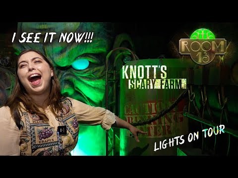 Room 13 Knott's Scary Farm exclusive Lights on tour!