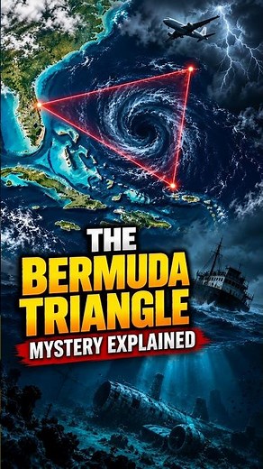 The Bermuda Triangle Mystery Explained 🌊🔺 #geography #mapstories