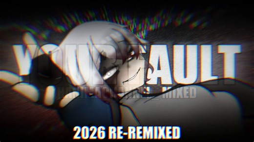 Insanity Sans | Your Fault | Hanimachannel_ Re-Remixed [Anime Girl sans]