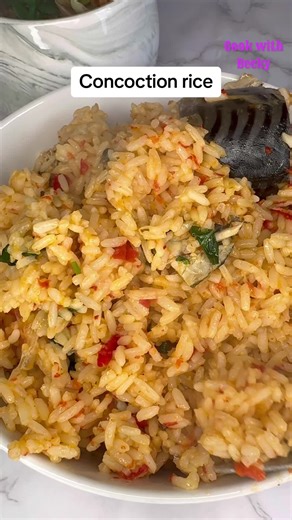Concoction rice #rice #concotion #tiktok #cooking #food #viralvideo