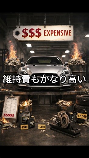 維持費がやばいスポーツカー3選