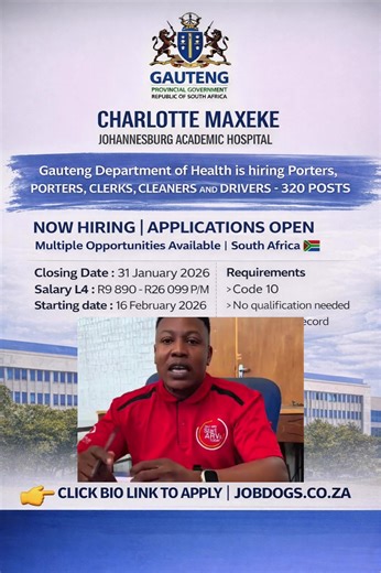 GPG Online Application for Health Department Jobs