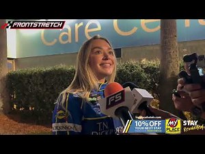 Natalie Decker on the Late Hit to Sam Mayer: "Randomly it Felt Like He Rolled Back up the Track""