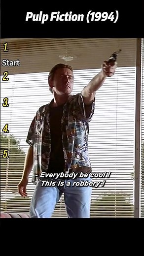 Pulp Fiction (1994) | Pumpkin and Honey Bunny Begin the Diner Robbery