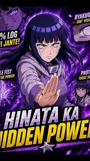 How is Hinata Hyuga so strong? #hinata #hinatahyuga #naruto #anime #narutoshippuden #byakugan