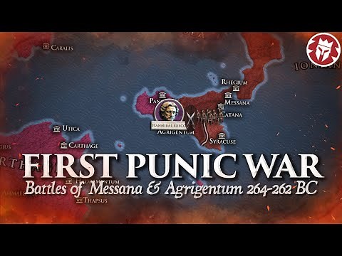 First Punic War Begins - Roman and Carthaginian History DOCUMENTARY