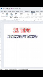 1.8M views · 21K reactions | 11 tips Microsoft Word yang akan memudahkan perkerjaanmu #microsoftword #tipsexcel #rumusexcel #belajarkomputer | Aprial Mustilan | Facebook