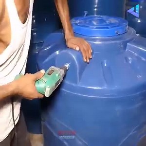 Primitive Technology of Making PVC water tank | Emm-IYY Buildra Engineers & Constructions LLP