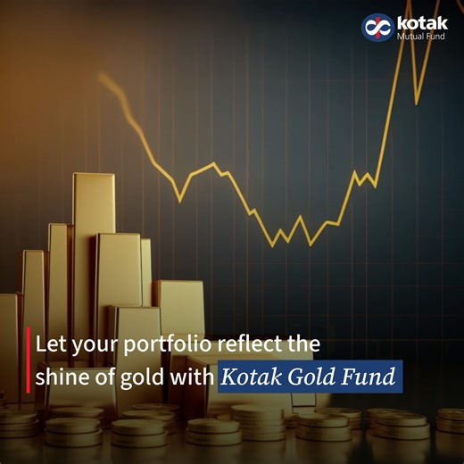 Kotak Mutual Fund on Instagram: "Like the first rays of dawn, true value endures with time. Let your investments embody the same steady brilliance and strength that gold symbolises, a reflection of growth rooted in trust and timeless prosperity. Click the link in bio to invest in Kotak Gold Fund. #KotakGoldFund #Gold #LongTermInvestment"