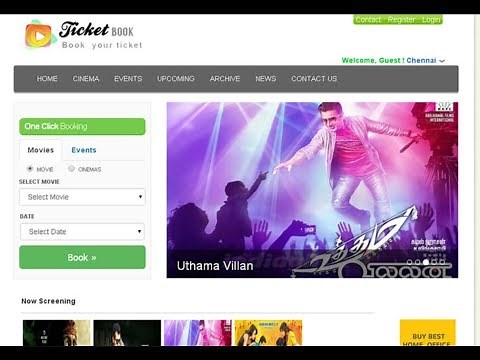 Online Movie Ticket Booking Project in ASP.NET MVC || ASP.NET CORE