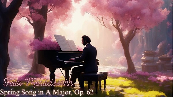 Felix Mendelssohn - Spring Song in A Major, Op. 62, No. 6 from Songs Without Words