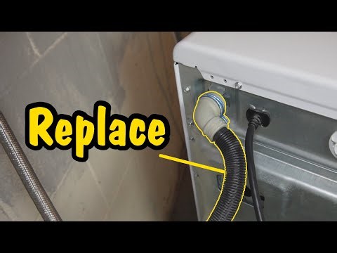 How to Replace the Drain Hose on a Maytag Washing Machine (Switch Out Leaking Discharge Frontloader)