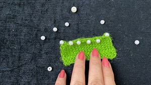 119K views · 432 reactions | how to decorate with beads your knitting projects. | Knitting by Ritu Creations | Facebook