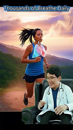 🌬️ The 20,000 Breath Marathon: The Invisible Work Your Lungs Do Every Day!