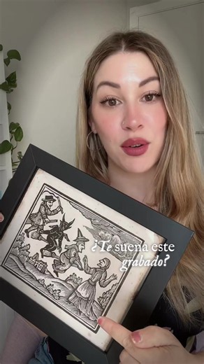 Brujas, demonios y magos: el grabado que fijó un mito #solarawitch #brujeria #folklore #tradicion #historia