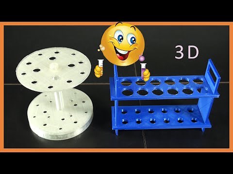 3D Print Chemistry Laboratory Racks