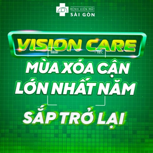 👏Câu chuyện 20 năm của #VisionCare Được khởi động cách đây tròn 2 thập kỷ (từ năm 2004 – khi các bác sĩ Mắt Sài Gòn triển khai thành công những ca phẫu thuật khúc xạ đầu tiên); đến nay, Vision Care đã trở thành chiến dịch truyền cảm hứng lớn nhất mỗi mùa hè, dành riêng cho Team kính cận trên toàn Việt Nam. Mỗi năm, Vision Care đều chọn một chủ đề để khích lệ các bạn giải phóng tự do cho đôi mắt, tìm lại thị lực sắc nét. Cùng Mắt Sài Gòn điểm lại chủ đề 2 năm gần nhất của Vision Care 🏄2022: Chủ