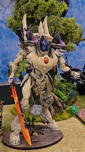 Warhammer 40k Eldar vs. Tyranids - last game on the 10th Edition!