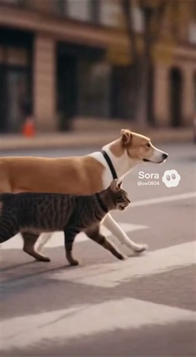 Cat & Dog – The Crosswalk Countdown