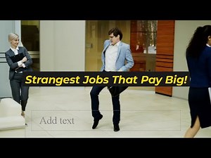 World’s 5 Strangest Jobs That Actually Pay Well