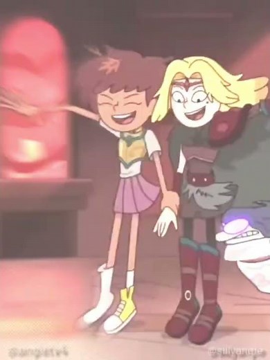 SHASH AND ANNE DANCE😳😳😳 #amphibia