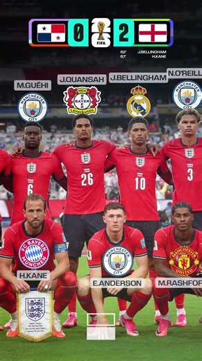 🏴󠁧󠁢󠁥󠁮󠁧󠁿ENGLAND Starting XI | v Panama | FIFA World Cup 2026 Group Stage