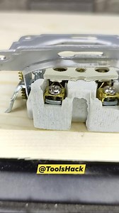 Secret of experienced electricians! How to easily and reliably connect a wire to a socket? . . . #trendingreels #reelsfb #toolstour #tooltips #lifehacks #lifehack #dailyhacks #shorts #diy | Tools Hack