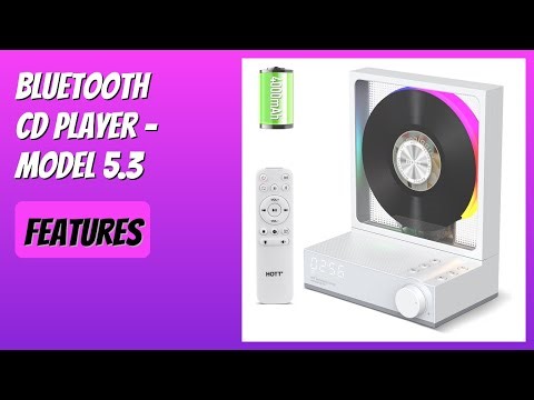 REVIEW (2026): Bluetooth CD Player - Model 5.3. Features