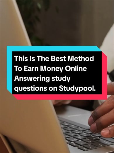 This Is The Best Method To Earn Money Online Answering study questions on Studypool. #makemoneyonline2024 #onlinejobsthatpayinkenya #transcribe #online #moneymatters #legitonlineparttimejob #foryou #trending